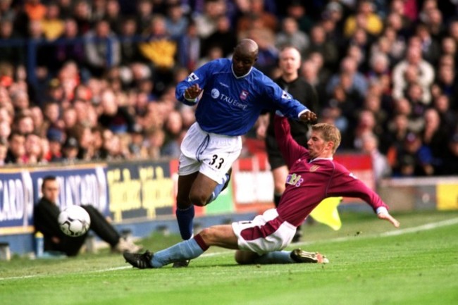 Soccer - FA Barclaycard Premiership - Ipswich Town v Aston Villa