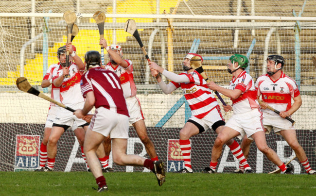 Mark Kerins scores a late goal