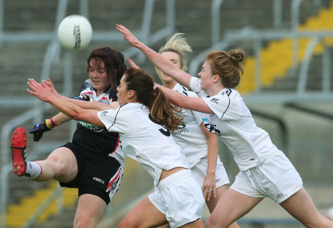 Katie Walsh gets a shot away