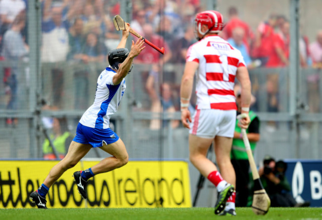 Jamie Barron celebrates scoring his sides fourth goal