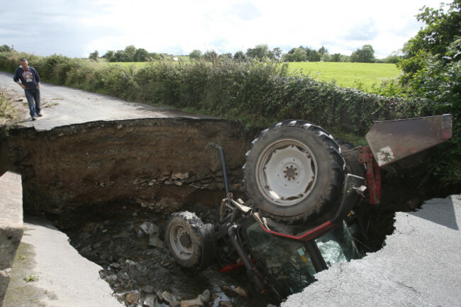 North of Ireland storms