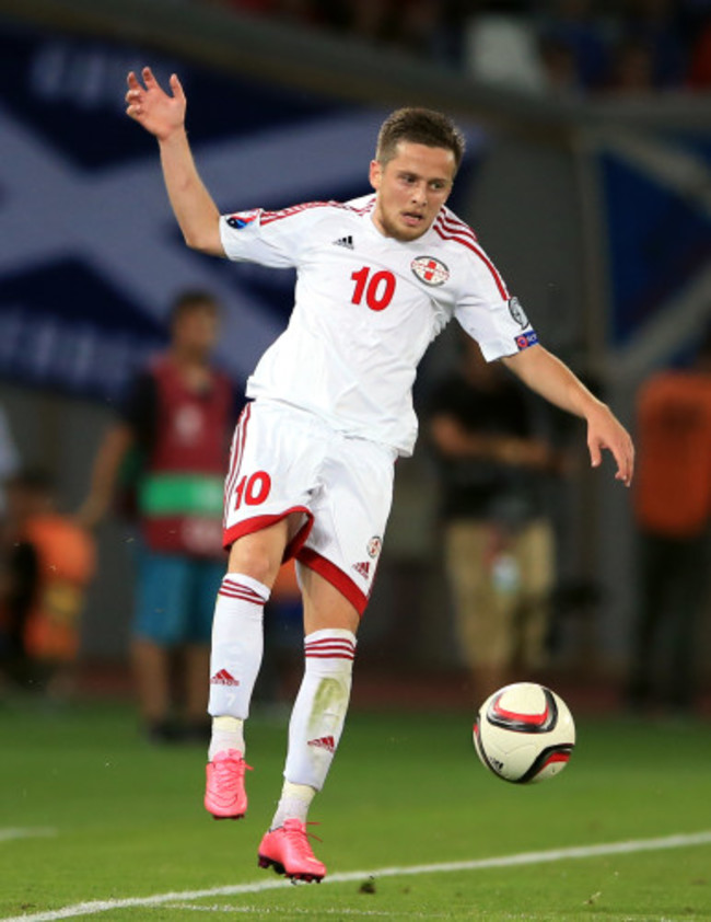 Soccer - UEFA Euro 2016 - Qualifying - Group D - Georgia v Scotland - Boris Paichadze Dinamo Arena