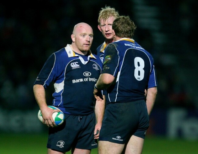 Bernard Jackman, Leo Cullen and Jamie Heaslip