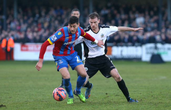 Soccer - FA Cup - Third Round - Dover Athletic v Crystal Palace - Crabble Athletic Ground