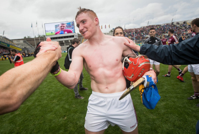 Conor Whelan celebrates