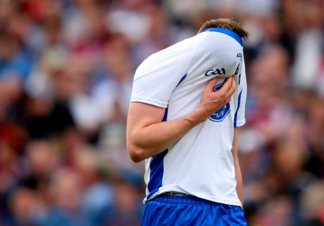 Austin Gleeson dejected after the game