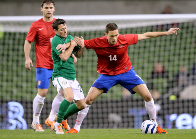 Wes Hoolahan and Nemanja Matic