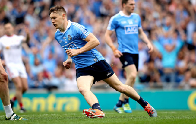 Con O'Callaghan celebrates scoring