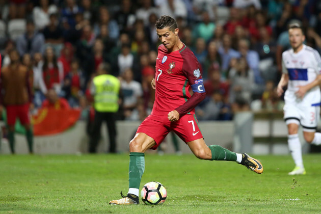 ronaldo wearing adidas shoes