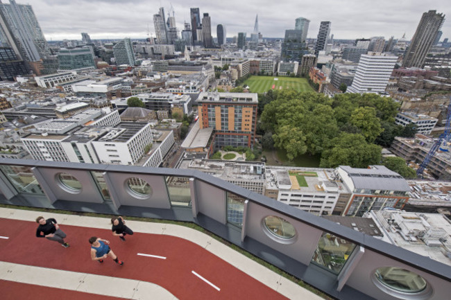 London's highest running track