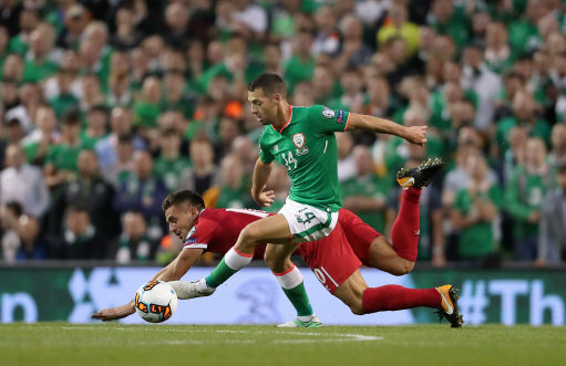 Republic of Ireland v Serbia - 2018 FIFA World Cup Qualifying - Group D - Aviva Stadium