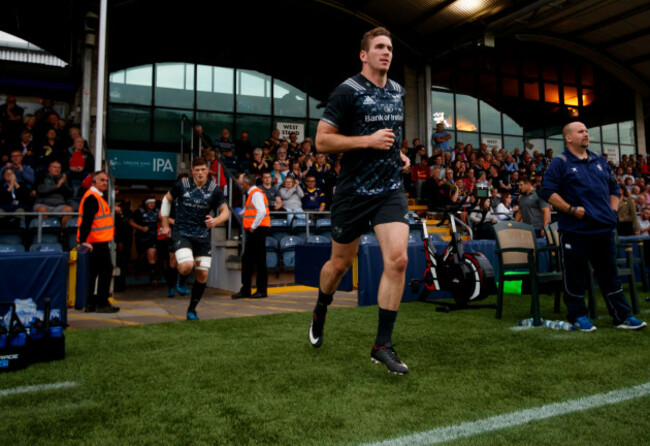 Chris Farrell takes to the field
