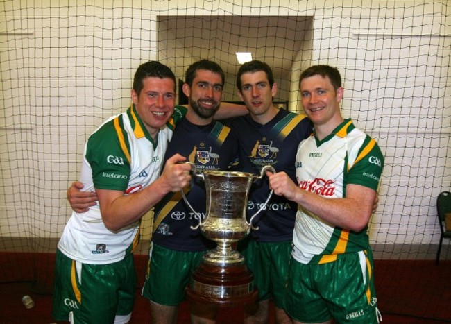 Sean Cavanagh, Joseph and Justin McMahon and Enda McGinley