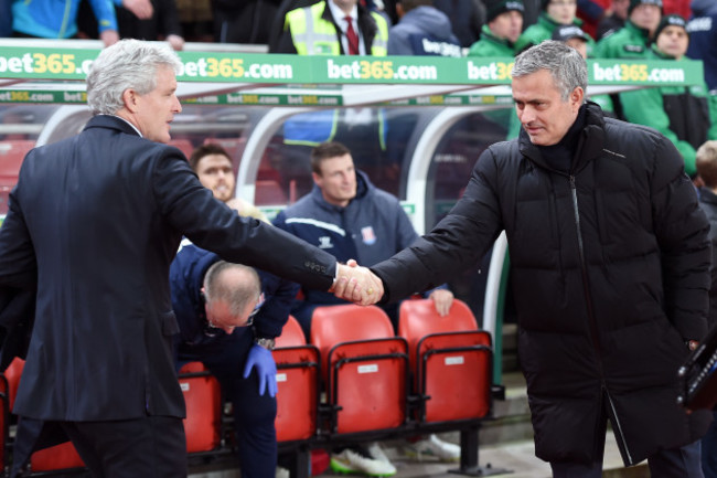 Soccer - Barclays Premier League - Stoke City v Chelsea - Britannia Stadium