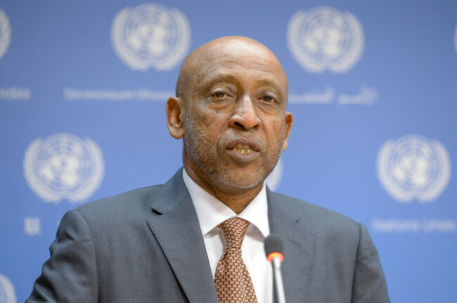 UNHCR's Regional Refugee Coordinator for Syria Amin Awad