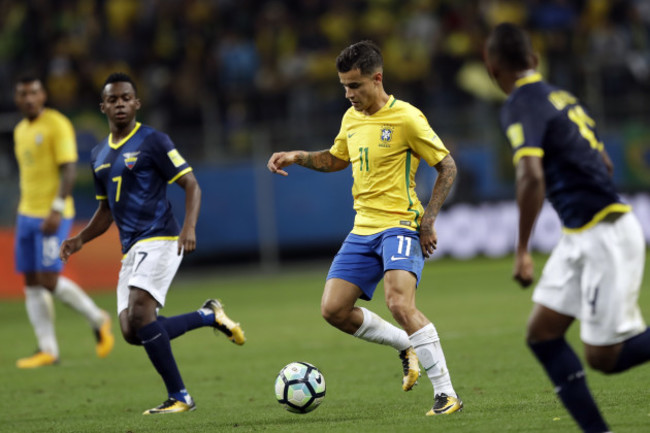 Brazil Ecuador Wcup Soccer