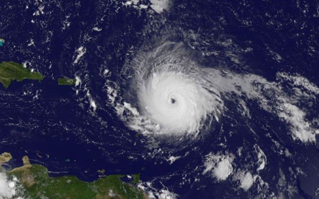 Satellites Show Different Sides of Hurricane Irma
