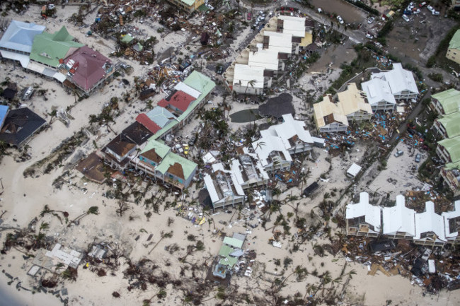 APTOPIX St. Maarten Hurricane Irma