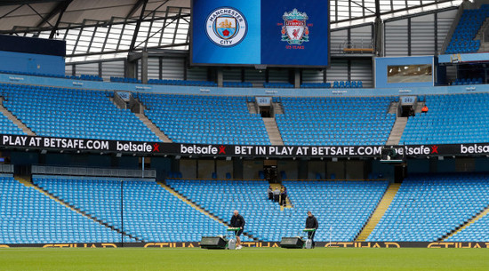 Manchester City v Liverpool - Premier League - Etihad Stadium