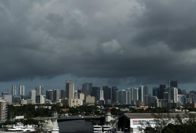 U.S.-MIAMI-HURRICANE IRMA-APPROACH