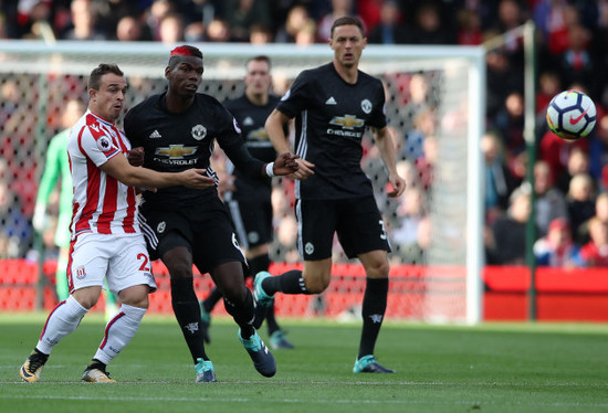 Stoke City v Manchester United - Premier League - bet365 Stadium