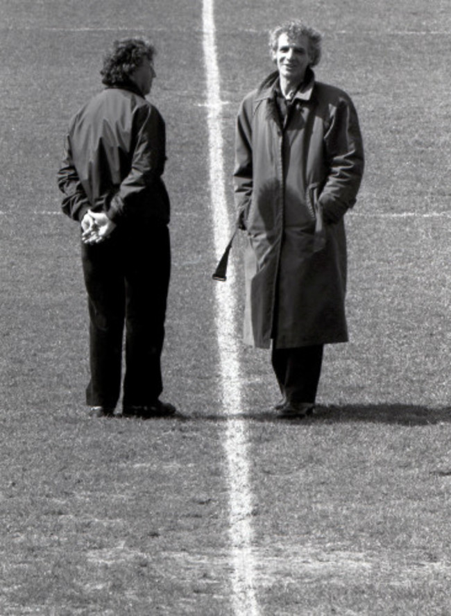 Eamon Dumphy and John Giles