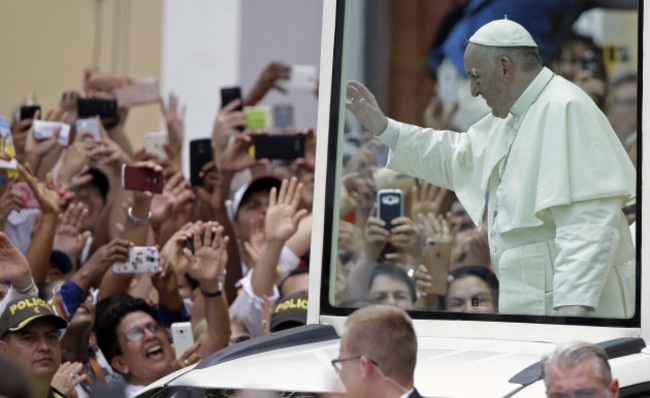 Colombia Pope