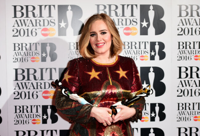 Brit Awards 2016 - Press Room - London