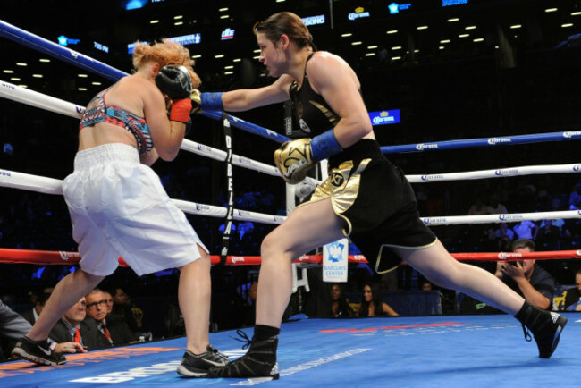 Katie Taylor and Jasmine Clarkson