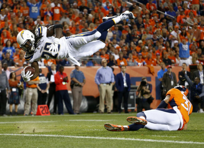 Chargers Broncos Football