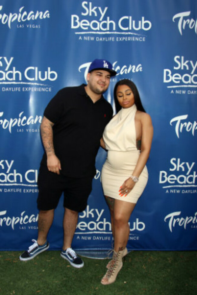 Rob Kardashian and Blac Chyna host Memorial Day Weekend - Las Vegas