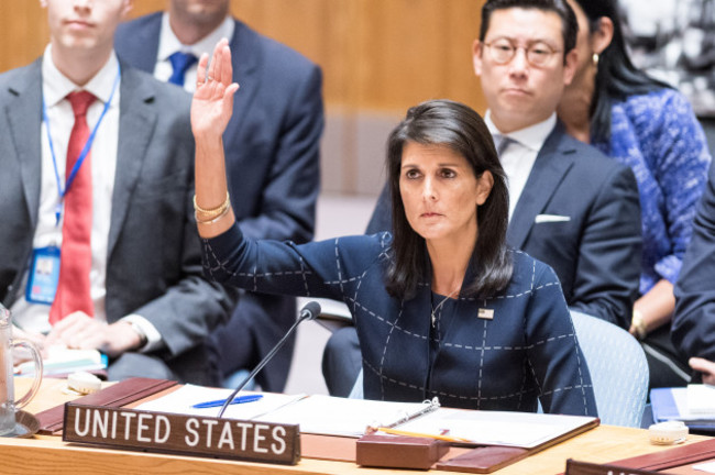 NY: United Nations Security Council Vote on Sanctions for North Korea