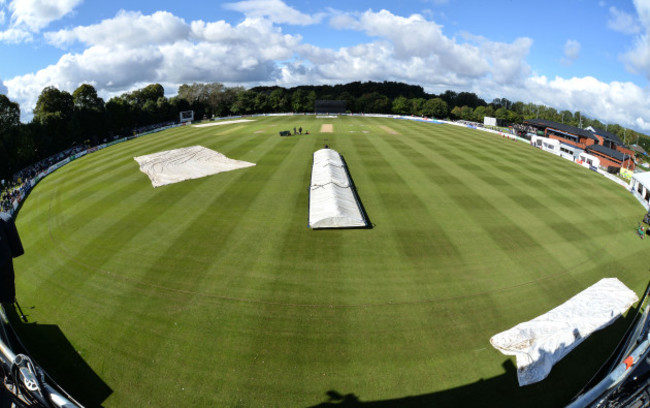 A general view of Stormont as play is delayed