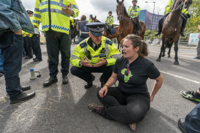 Festival of Resistance against DSEI Arms Fair, London, UK