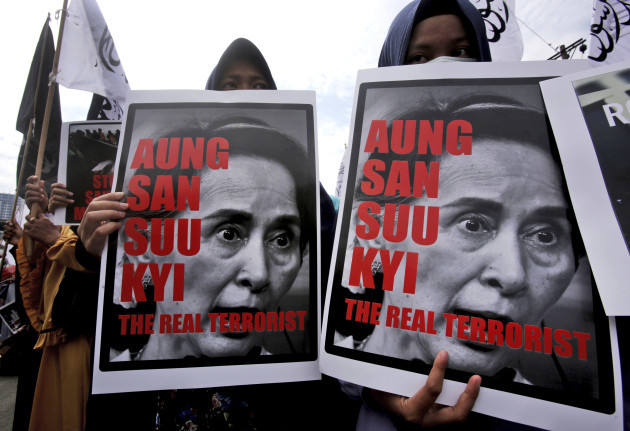 Indonesia Myanmar Protest