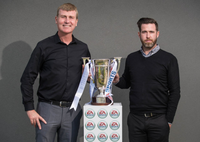 Stephen Kenny with Stephen Bradley