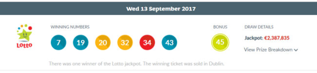 lottery 1