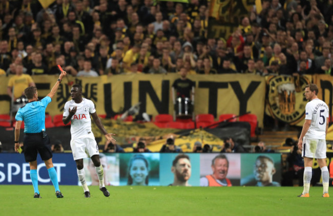 Tottenham Hotspur v Borussia Dortmund - UEFA Champions League - Group H - Wembley