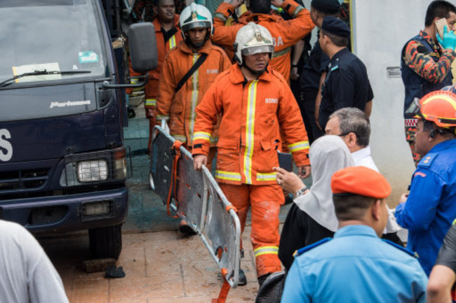 MALAYSIA-KUALA LUMPUR-SCHOOL-ACCIDENT-FIRE