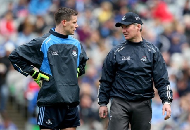 Stephen Cluxton with Jim Gavin