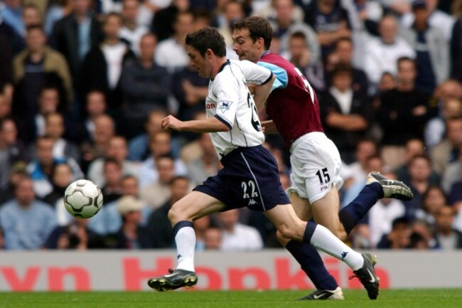 Soccer - FA Barclaycard Premiership - Tottenham Hotspur v West Ham United