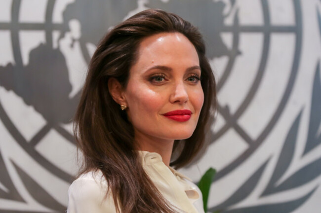 NY: Angelina Jolie at the UN