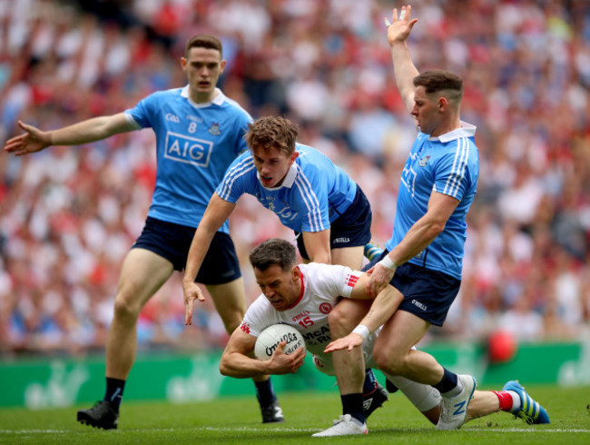 Brian Fenton, Michael Fitzsimons and Philip McMahon with Matthew Donnelly