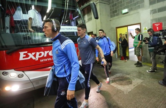 Diarmuid Connolly arrives