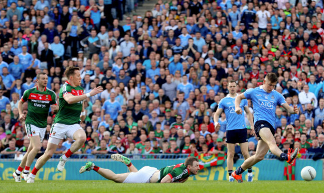 Con O'Callaghan scores his sides first goal