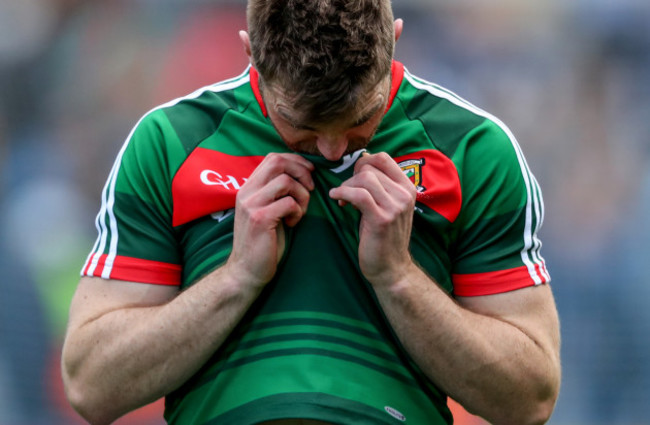 Seamus O’Shea dejected