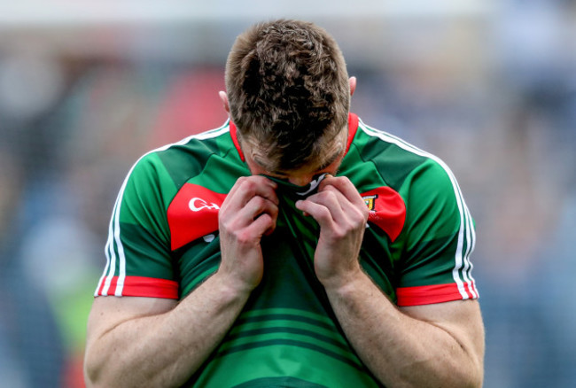 Seamus O’Shea dejected