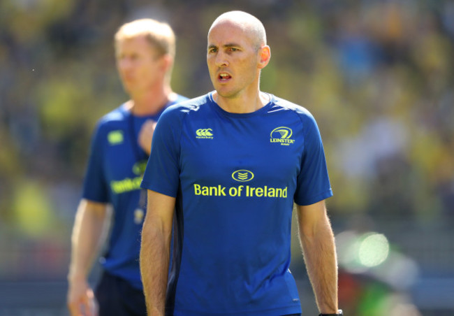 LeinsterÕs Back Coach Girvan Dempsey