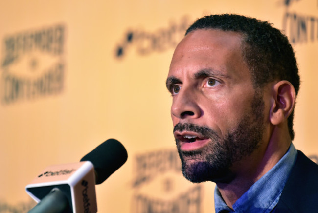 Rio Ferdinand Press Conference - York Hall