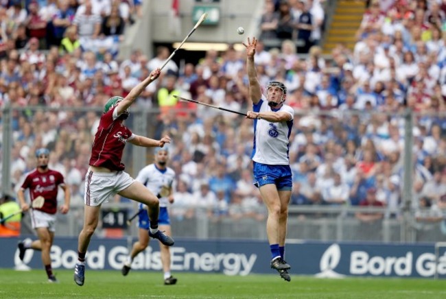 Cathal Mannion with Kevin Moran